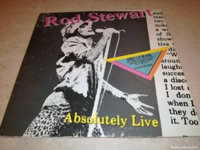 Discos de vinilo: ROD STEWART-ABSOLUTELY LIVE-CONTIENE LOS ENCARTES-ORIGINAL ESPAÑOL 1982
